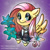 Size: 600x603 | Tagged: safe, artist:marybellamy, fluttershy, pegasus, pony, g4, blushing, clothes, dress, ear piercing, earring, eyeshadow, female, flower, fluttergoth, jewelry, makeup, mare, piercing, solo, watermark