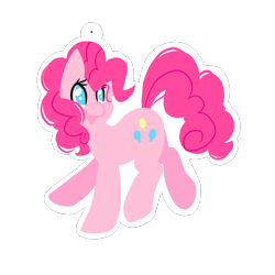 Size: 1000x1000 | Tagged: safe, artist:sinclair2013, pinkie pie, earth pony, pony, g4, female, mare, simple background, solo, transparent background