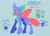 Size: 2048x1490 | Tagged: safe, artist:pastacrylic, oc, oc only, oc:junebug, changedling, changeling, changedling oc, changeling oc, pride, pride flag, reference sheet, solo, transgender, transgender pride flag