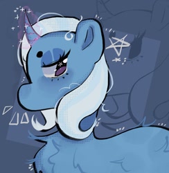 Size: 1901x1945 | Tagged: safe, artist:stanleyiffer, trixie, pony, unicorn, g4, fluffy, solo