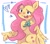 Size: 2048x1820 | Tagged: safe, artist:dmitrymemovznok, fluttershy, pegasus, pony, g4, blushing, cloven hooves, female, fingers together, heart, mare, sitting, smiling, solo, unshorn fetlocks