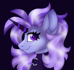 Size: 6256x5956 | Tagged: safe, artist:crazysketch101, oc, oc only, oc:prima andromeda, pony, unicorn, blue background, simple background, solo