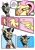 Size: 1640x2360 | Tagged: safe, artist:lrusu, discord, fluttershy, draconequus, pegasus, pony, comic:fluttercord (irusu), g4, ..., blushing, comic, cute, dialogue, duo, embarrassed, female, floppy ears, hiding behind wing, male, misunderstanding, nervous, nervous sweat, pointing, ship:discoshy, shipping, shy, shyabetes, speech bubble, straight, wing hands, wings