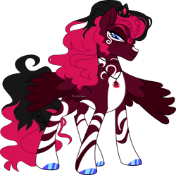 Size: 4201x4169 | Tagged: safe, artist:kurosawakuro, oc, oc only, pegasus, pony, base used, crown, female, jewelry, mare, offspring, parent:king sombra, parent:princess cadance, parents:somdance, regalia, simple background, solo, transparent background