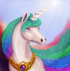 Size: 783x799 | Tagged: safe, artist:valonia-feline, princess celestia, alicorn, pony, g4, hoers, solo