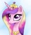 Size: 550x625 | Tagged: safe, artist:pumpkinpetalpie, princess cadance, pony, g4, bust, female, solo