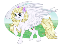 Size: 2800x2000 | Tagged: safe, artist:silverfir, oc, oc only, pegasus, pony, chest fluff, fluffy, high res, looking at you, running, simple background, smiling, smiling at you, solo, spread wings, transparent background, wings