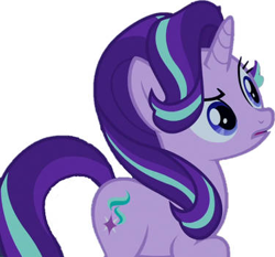 Size: 375x349 | Tagged: safe, artist:movieliker236, edit, edited screencap, screencap, starlight glimmer, pony, unicorn, g4, to where and back again, background removed, cropped, female, mare, not a vector, simple background, solo, white background