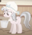 Size: 212x229 | Tagged: safe, screencap, pretty key, earth pony, pony, bats!, g4, bonnet, bucket, cropped, female, flashback, mare, mouth hold, outdoors, sepia, solo, sweet apple acres
