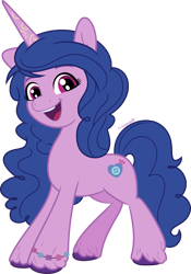 Size: 1403x2000 | Tagged: safe, artist:luckreza8, izzy moonbow, pony, unicorn, g5, .svg available, female, happy, inkscape, simple background, transparent background, vector