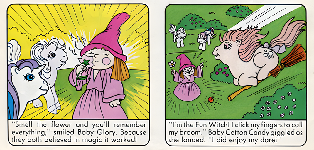 3049907 artist needed, safe, official comic, baby blossom, baby cotton candy, baby glory