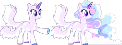 Size: 4919x1806 | Tagged: safe, artist:kurosawakuro, oc, oc only, pony, unicorn, augmented, augmented tail, base used, female, mare, multiple tails, simple background, solo, tail, transparent background, two tails