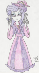 Size: 763x1400 | Tagged: safe, artist:bageloftime, rarity, human, equestria girls, g4, clothes, coronation dress, dress, female, gown, humanized, hypno eyes, hypnosis, long dress, long skirt, skirt, solo, swirly eyes, traditional art