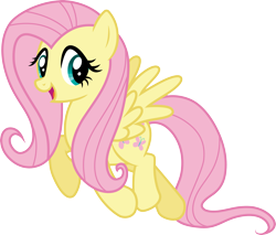 Size: 3525x3000 | Tagged: safe, artist:cloudy glow, fluttershy, pegasus, pony, g4, may the best pet win, .ai available, high res, simple background, solo, transparent background, vector