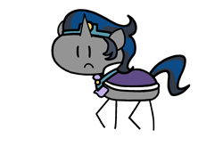 Size: 1924x1265 | Tagged: safe, artist:mystery shore, idw, king sombra, pony, unicorn, g4, reflections, spoiler:comic, good king sombra, in a nutshell, in a nutshell but mirror version, male, mirror universe, simple background, solo, stallion, stick pony, transparent background