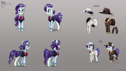 Size: 5120x2880 | Tagged: safe, artist:mozgan, rarity, pony, unicorn, fallout equestria, g4, ministry mares, solo
