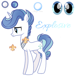 Size: 2048x2048 | Tagged: safe, artist:harmonyvitality-yt, oc, oc only, pony, unicorn, base used, high res, horn, male, offspring, parent:fancypants, parent:fleur-de-lis, parents:fancyfleur, simple background, solo, stallion, transparent background, unicorn oc