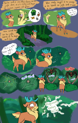 Size: 3508x5480 | Tagged: safe, artist:thescornfulreptilian, paprika (tfh), velvet (tfh), alpaca, deer, reindeer, spider, them's fightin' herds, community related, pictogram