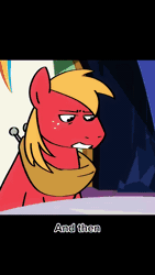 Size: 576x1024 | Tagged: safe, artist:jellynut, edit, screencap, applejack, big macintosh, discord, spike, draconequus, dragon, earth pony, pony, g4, where the apple lies, animated, cutie map, dungeons and dragons, male, ogres and oubliettes, sound, stallion, teenage applejack, teenage big macintosh, teenager, tiktok, twilight's castle, video, webm, younger