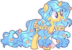 Size: 2448x1701 | Tagged: safe, artist:kurosawakuro, oc, oc only, oc:starflower, pony, unicorn, base used, female, mare, simple background, solo, transparent background