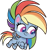 Size: 323x345 | Tagged: safe, edit, edited screencap, editor:pascalmulokozi2, screencap, rainbow dash, pegasus, pony, g4, g4.5, meet potion nova!, my little pony: pony life, background removed, female, flying, mare, not a vector, simple background, solo, transparent background