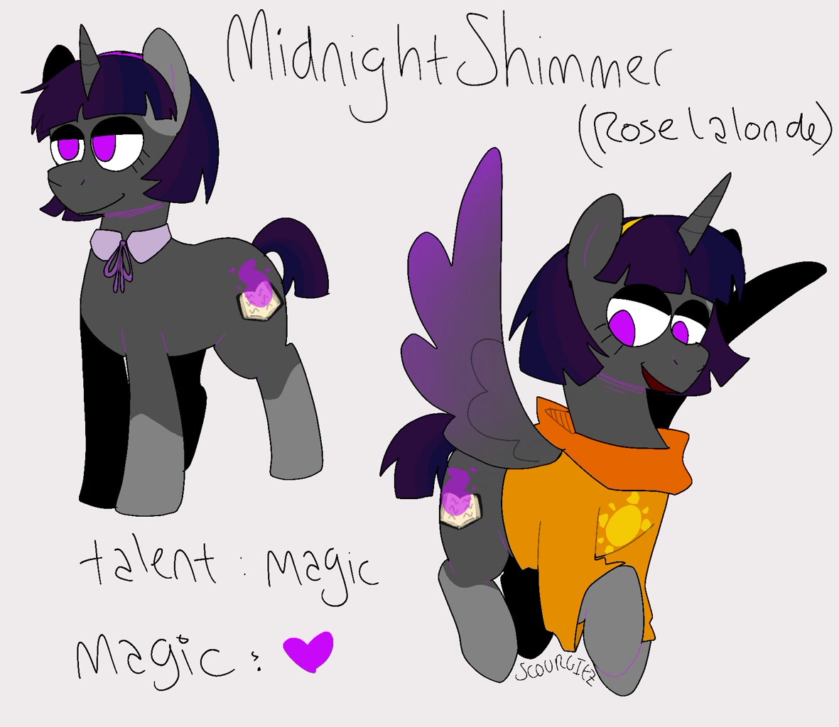 Mlp Homestuck #3051666 - safe, artist:summersplash, oc, oc:midnight shimmer, alicorn ...
