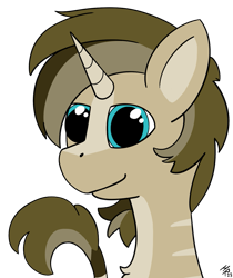 Size: 1111x1324 | Tagged: safe, artist:hardrock, oc, oc only, oc:valsie, pony, unicorn, fluffy tail, male, simple background, solo, tail, transparent background
