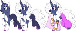 Size: 5521x2225 | Tagged: safe, artist:kurosawakuro, oc, oc only, pony, unicorn, base used, magical lesbian spawn, male, offspring, parent:saffron masala, parent:trixie, simple background, solo, stallion, transparent background