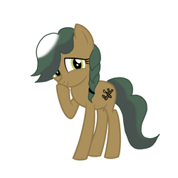 Size: 4096x4096 | Tagged: safe, artist:foxyfell1337, acacia pie, earth pony, pony, g4, absurd resolution, base used, female, mare, simple background, solo, transparent background