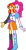 Size: 946x1793 | Tagged: safe, pinkie pie, sunset shimmer, human, equestria girls, g4, 1000 hours in ms paint, boots, clothes, conjoined, duo, high heel boots, jacket, multiple heads, shirt, shoes, simple background, skirt, transparent background, two heads, vest