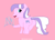 Size: 940x678 | Tagged: safe, artist:coltfan97, diamond tiara, earth pony, pony, 1000 hours in ms paint, butt, diamond buttiara, holding, looking back, pink background, plot, simple background