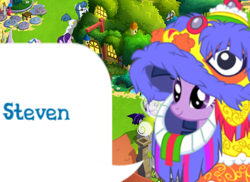 Size: 612x445 | Tagged: safe, gameloft, twilight sparkle, pony, g4, my little pony: magic princess, clothes, costume, cropped, dialogue, dialogue box, english, female, implied steven magnet, lunar new year, mare, meme, mobile game, solo, speech bubble, text, wow! glimmer