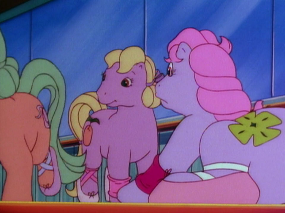 Clover Mlp #3053016 - safe, screencap, clover (g1), madame percheron, earth pony ...