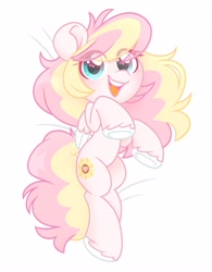 Size: 3189x4096 | Tagged: safe, artist:ninnydraws, oc, oc only, oc:ninny, pegasus, pony, body pillow, body pillow design, female, heart, heart eyes, high res, looking at you, mare, open mouth, open smile, simple background, smiling, solo, unshorn fetlocks, white background, wingding eyes