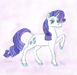 Size: 2048x1988 | Tagged: safe, artist:jilpy, rarity, pony, unicorn, g4, female, mare, simple background, solo