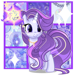 Size: 2048x2048 | Tagged: safe, artist:harmonyvitality-yt, oc, oc only, pony, unicorn, base used, cute, high res, horn, jewelry, necklace, ocbetes, simple background, smiling, solo, transparent background, unicorn oc