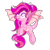 Size: 2048x2048 | Tagged: safe, artist:harmonyvitality-yt, oc, oc only, oc:gemstone dynast, bat pony, pony, base used, bat pony oc, ethereal mane, female, high res, jewelry, mare, necklace, simple background, solo, starry mane, transparent background