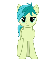 Size: 1047x1200 | Tagged: safe, artist:ponygamer2020, artist:twilight-twinkle, sandbar, earth pony, pony, animated, flash puppet, gif, male, reference sheet, rotation, simple background, solo, spinning, stallion, tail, transparent background, turnaround, you spin me right round