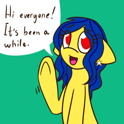 Size: 1000x1000 | Tagged: safe, artist:ask-ponyvenezuela, oc, oc:venezuela, pony, nation ponies, ponified, venezuela