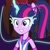 Size: 274x274 | Tagged: safe, artist:osipush, edit, sci-twi, twilight sparkle, human, equestria girls, g4, crystal guardian, female, inverted mouth, midnight sparkle, ponied up, possessed, solo, this will end in hugs