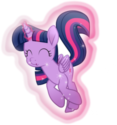 Size: 7004x7478 | Tagged: safe, artist:php178, derpibooru exclusive, part of a set, twilight sparkle, alicorn, pony, amending fences, g4, .svg available, ^^, absurd resolution, adorable face, cute, cute face, cute smile, cuteness overload, excited, eyes closed, female, flying, folded wings, glowing, glowing horn, happy, horn, implied moondancer, inkscape, kissy face, levitation, magic, magic aura, mare, multicolored mane, multicolored tail, offscreen character, part of a series, puckered lips, self-levitation, simple background, solo, striped mane, striped tail, svg, tail, telekinesis, transparent background, twiabetes, twilight sparkle (alicorn), vector, whistling, windswept tail, wings