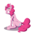 Size: 2540x2688 | Tagged: safe, artist:twotail813, pinkie pie, earth pony, pony, g4, female, high res, simple background, sitting, smiling, solo, white background