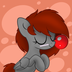 Size: 3667x3667 | Tagged: safe, oc, oc only, oc:sweet whisper, pegasus, pony, candy, eyes closed, female, food, high res, pegasus oc, solo