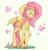 Size: 1952x2048 | Tagged: safe, artist:volchok, fluttershy, pegasus, pony, g4, female, floppy ears, mare, simple background, solo, white background