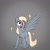 Size: 686x685 | Tagged: safe, artist:haku nichiya, derpy hooves, pegasus, pony, g4, solo