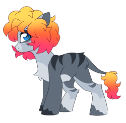 Size: 4978x4838 | Tagged: safe, artist:crazylooncrest, artist:crazysketch101, oc, oc only, oc:crazyclone2, earth pony, pony, chest fluff, simple background, solo, transparent background