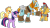 Size: 1192x671 | Tagged: safe, edit, edited screencap, editor:pascalmulokozi2, screencap, applejack, flash magnus, rockhoof, twilight sparkle, alicorn, earth pony, pegasus, pony, a rockhoof and a hard place, g4, my little pony: friendship is magic, background removed, female, male, mare, not a vector, rockhoof's shovel, shovel, simple background, stallion, transparent background, twilight sparkle (alicorn)