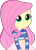 Size: 308x430 | Tagged: artist needed, safe, edit, fluttershy, human, equestria girls, g4, belly button, clothes, exposed belly, female, long skirt, midriff, shirt, simple background, skirt, solo, striped shirt, transparent background