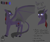 Size: 3100x2600 | Tagged: safe, oc, bat pony, pegasus, pony, bat pony oc, high res, reference sheet