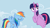 Size: 1280x720 | Tagged: safe, screencap, rainbow dash, twilight sparkle, alicorn, pony, g4, testing testing 1-2-3, twilight sparkle (alicorn)